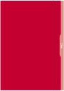 Gummizugmappe - A3, rot, 1 St.