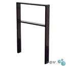 Anlehnbügel aus Rechteckrohr 60 x 40 mm, mit...