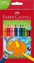 Buntstift Jumbo Dreikantform - 12 Farben sortiert,...