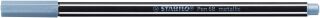 Premium Metallic-Filzstift - Pen 68 metallic - Einzelstift - metallic blau , 10 St.