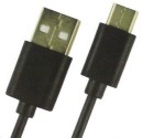 USB-Kabel Typ-C für Android schwarz, 1 St.