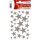 15128 Sticker MAGIC Sterne - silber, glittery, 10 St.