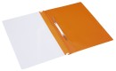 Schnellhefter - A4, Multilochung, PVC, orange, 10 St.