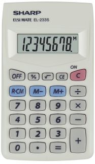 Taschenrechner EL-233S, 1 St.