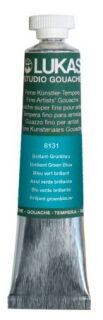 Gouachefarbe STUDIO - 20 ml, brillant-grünblau, 6 St.