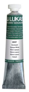 Gouachefarbe STUDIO - 20 ml, Deckweiss, 6 St.