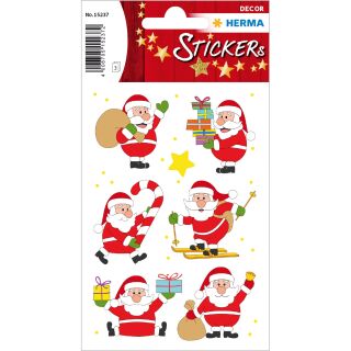 15237 Sticker DECOR Freund Nikolaus, 10 St.