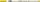 Premium-Filzstift Pinselspitze Pen 68 brush - Einzelstift - gelb, 10 St.