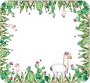 Mousepad - Block "Lama" - 240 x 220 mm, 30 Blatt Papier, 1 St.