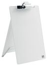 Glas Notizboard Diamond - A4, weiß, aufstellbar, 1 St.
