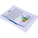 Bankers Box® Archivclip - Kunststoff, blau, 100er Pack, 1 St.