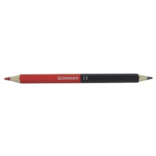 Farbstift-Silbenstift Jumbo - rot/blau, Dickkern Mine, 1 St.