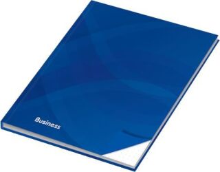 Notizbuch Business - A5, Hardcover, dotted, 96 Blatt, blau, 1 St.