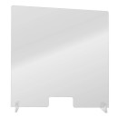 EICHNER Spuckschutz transparent 100,0 x 100,0 cm (B x H)
