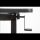 Stehschreibtisch 160 x 80 cm, Kurbel, schwarz