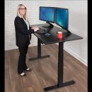 Elektrischer höhenverstellbarer Schreibtisch, 160 x 80 cm