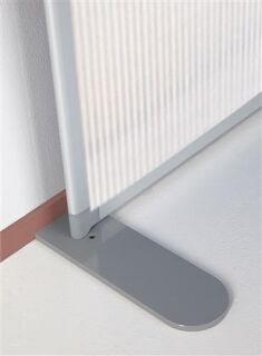 Fuß Wandposition für Trennwände (Preise pro Stück)