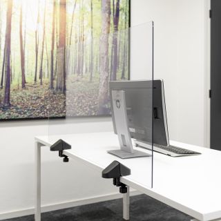 Trennscheiben Schreibtisch/Tisch , (Plexiglas),  Größe 58x120cm