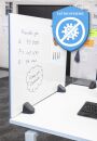 Trennwand Schreibtisch/Tisch, Whiteboard extra...
