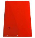 Dreiecksmappe, rot, 100er Pack