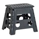 Zeller Klapphocker schwarz 1 Stufe, H: 32,0 cm