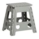 Zeller Tritthocker grau 1 Stufe, H: 39,0 cm