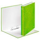 LEITZ WOW Ringbuch 2-Ringe grün 4,0 cm DIN A4, 1 St.