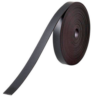 nobo Magnetband schwarz 1,0 x 1000,0 cm