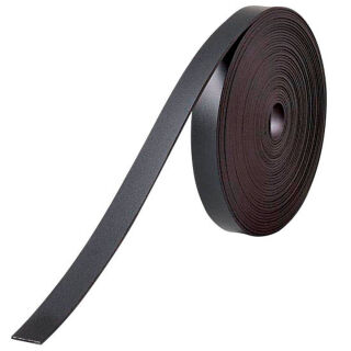 nobo Magnetband selbstklebend schwarz 1,0 cm x 10,0 m, 1 Rolle