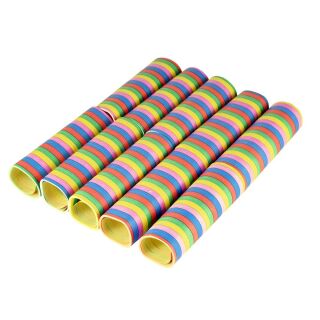 PAPSTAR Luftschlangen Stripes bunt 10 St.