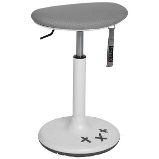 Topstar Bürohocker Sitness X-Stool 20 FX433 CR3 grau, 1 St.