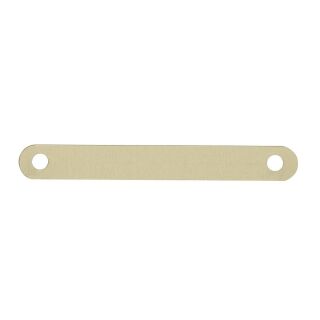 MOOG & LANGENSCHEIDT Deckleisten für Hefter messing, 100 St.