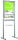 Infodisplay Sign, DIN B2 doppelseitig