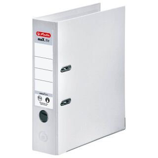 herlitz maX.file protect plus Ordner weiß Kunststoff 8,0 cm DIN A4, 1 St.