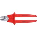 KNIPEX Kabelschere VDE 95 06 230, Länge: 23,0 cm, 1 St.