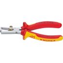 KNIPEX Abisolierzange VDE 11 06 160, Länge: 16,0 cm,...