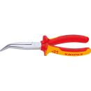 KNIPEX Flachrundzange VDE 26 26 200, Länge: 20,0 cm,...