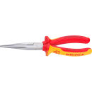 KNIPEX Flachrundzange VDE 26 16 200, Länge: 20,0 cm,...