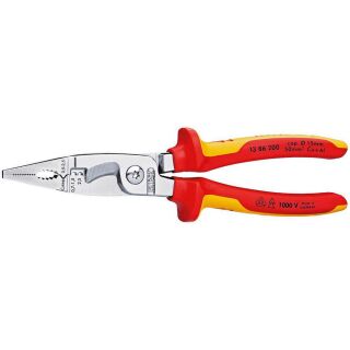 KNIPEX Elektro-Installationszange VDE 13 86 200, Länge: 20,0 cm, 1 St.