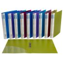 RAPESCO® Ringbücher 2-Ringe grün, blau,...