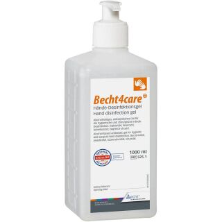 Becht4care® Händedesinfektionsgel 1 l