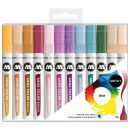 MOLOTOW Aqua Color Basic Set 2 Brush-Pens farbsortiert,...