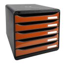 Exacompta Schubladenbox Big-Box Plus  mandarin 3097288D,...