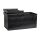 Echtwerk Sitztruhe Flex EW-FB-0444 schwarz Stoff 76,0 cm