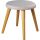 Echtwerk Wohnzimmer-Hocker Scandi EW-SH-0499 grau, 1 St.