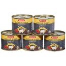 Menzi ungarische Gulasch Suppe  Eintopf 5x 200,0 ml, 5 St.