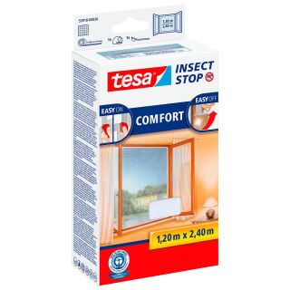 tesa Fliegengitter Insect Stop Comfort weiß 1,2 x 2,4 m