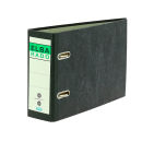 ELBA rado A5 quer Ordner schwarz marmoriert Karton 7,5 cm...