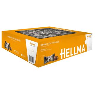 HELLMA Mandel in der Kakaohülle Schokolade 380 St./912,0 g, 380 St.