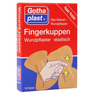 Gothaplast Fingerkuppenpflaster 433438 beige 10,5 x 1,5 cm, 10 St.